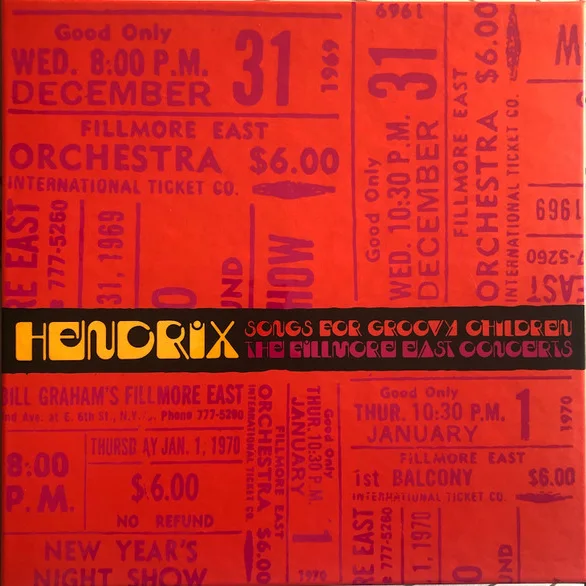 Cover of Songs For Groovy Children (The Fillmore East Concerts)