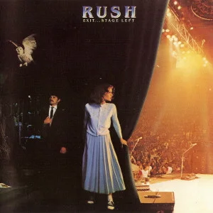 Cover of Exit...Stage Left