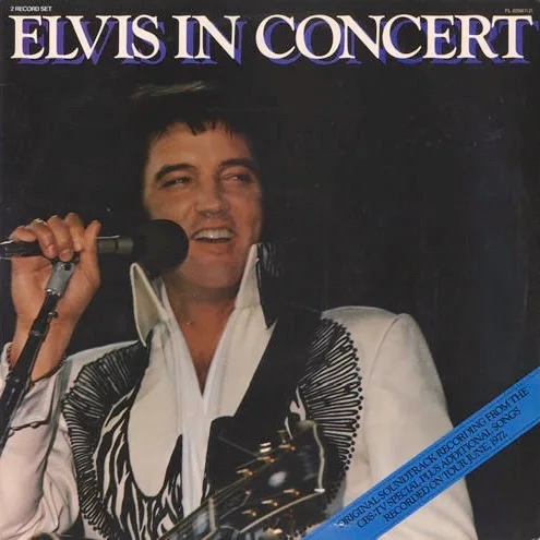 Cover of Elvis In Concert