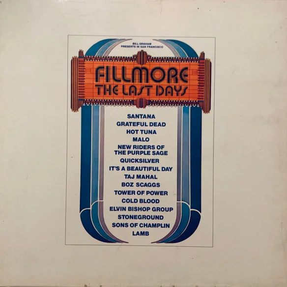 Cover of Fillmore: The Last Days