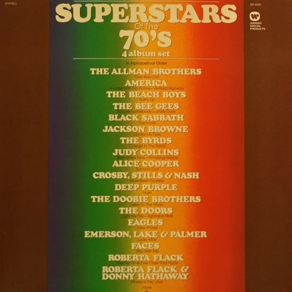 Cover of Superstars Of The 70's